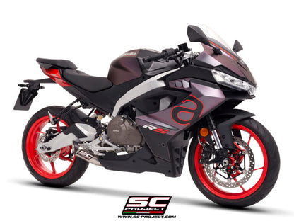 sc project Exhaust S1 Stainless Steel full system (2024) for Aprilia RS 457