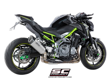 SC PROJECT Exhaust SC1-R Carbon Fibre (2017-2019) for Kawasaki Z900