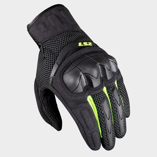 GLOVES KUBRA MAN ANTHRACITE HIV YELLOW