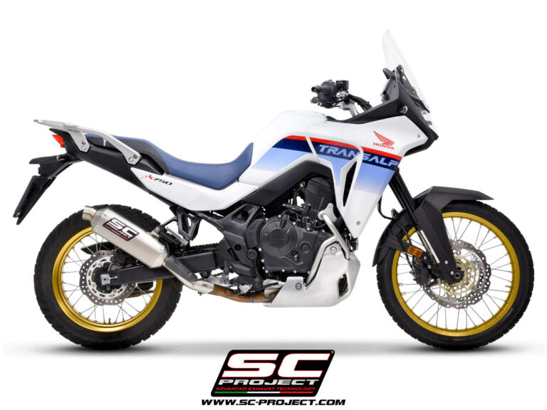 SC Project Exhaust Rally Raid Titanium for Honda Transalp 750 (2023-2024)