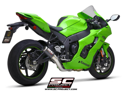 SC Project Exhaust CR-T Carbon (21-24) for Kawasaki ZX 10R