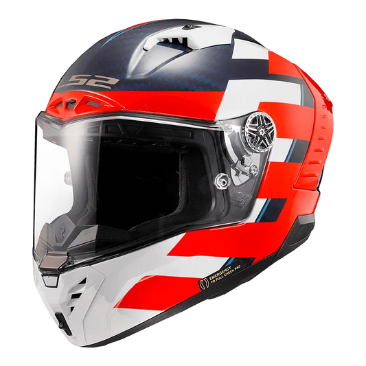 FIM FF805 THUNDER C ALLIANCE RED BLUE WHITE