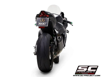 SC Project Exhaust SC1-R Carbon (16-20) with de cat link pipe for ZX 10 R
