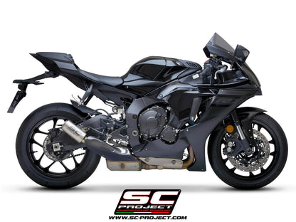 SC PROJECT CR-T EXHAUST FOR YAMAHA R1 (17-19)