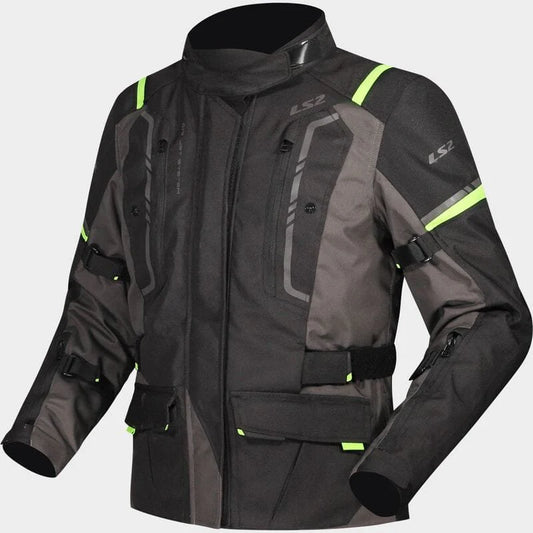 JACKET NARVIK LADY GREY BLACK HI-VI YELLOW