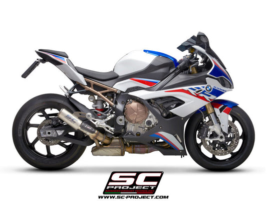 SC Project Exhaust CR-T Titanium with stoneguard grid for S1000 RR (2019-2020)