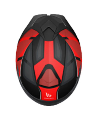 MT Thunder 3 SV Pro Nova B5 Helmet - Matt Black Red