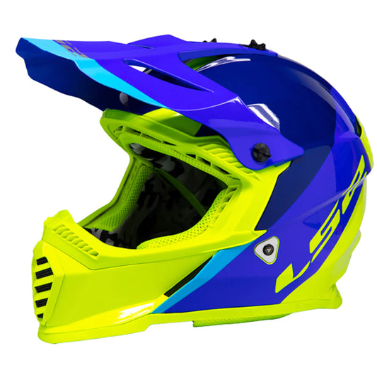 MX437 FAST EVO LAUNCH BLUE HI-VIS