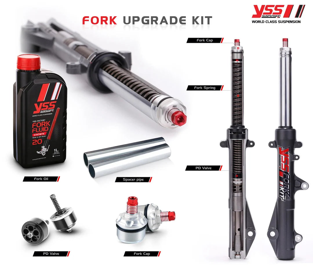 YSS fork upgrade kit