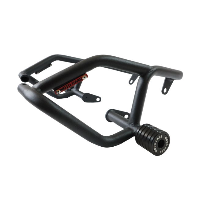 CRASH GUARD WITH DUAL SLIDERS FOR JAWA 42 BOBBER