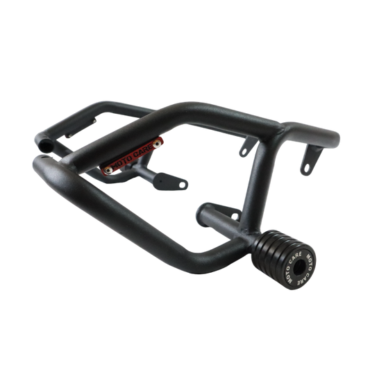 CRASH GUARD WITH DUAL SLIDERS FOR JAWA 42 BOBBER