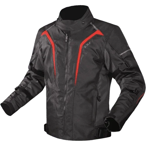 JACKET SEPANG BLACK GREY RED (W/O CHEST)