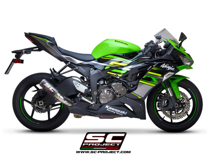 SC Project CR-T Carbon Exhaust for Kawasaki ZX-6R (2019-21)