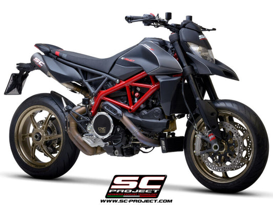 SC Project CR-T M2 Carbon Exhaust for Ducati Hypermotard 950 RVE-SP (2019-2021)