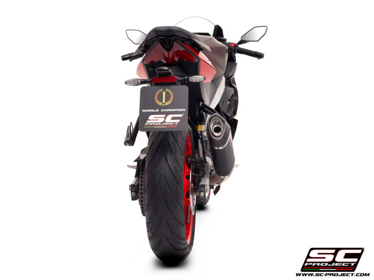 SC Project Exhaust SC1-S (2024) Carbon full System for Aprilia RS 457