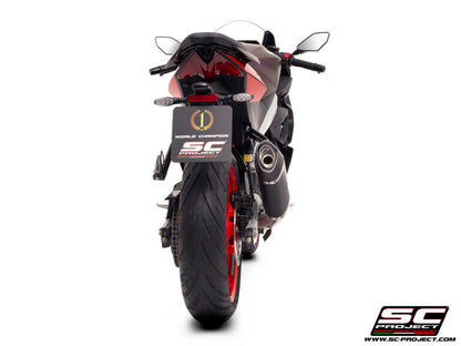 SC Project Exhaust SC1-S (2024) Carbon full System for Aprilia RS 457