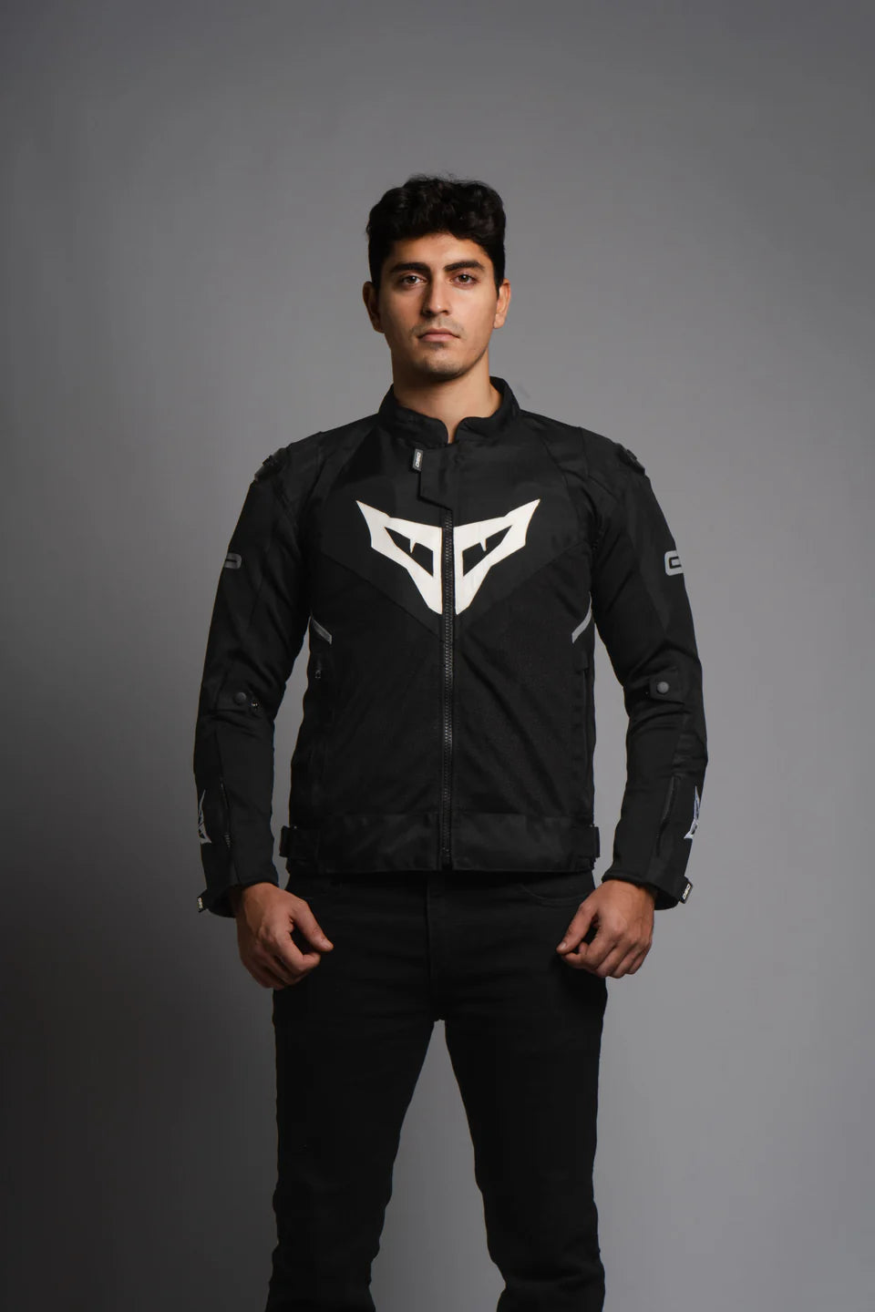 DSG GPX Riding Jacket - Black White