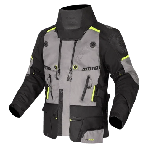 JACKET APOLLO MAN BLACK DARK GREY HI-VI YELLOW