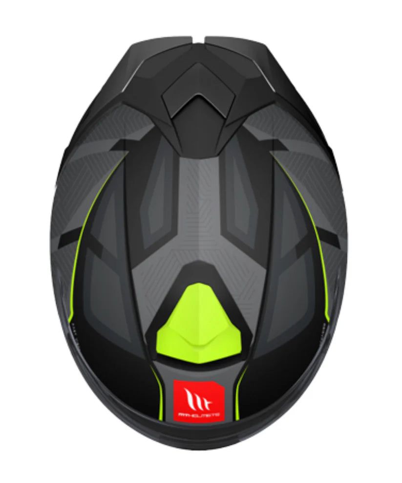 MT Thunder 3 SV Pro Nova B62 Helmet - Matt Black Green