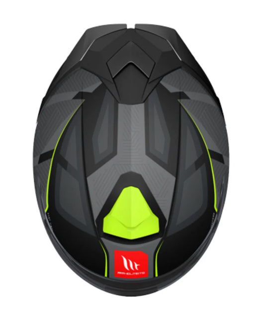 MT Thunder 3 SV Pro Nova B62 Helmet - Matt Black Green