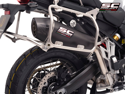 SC Project Exhaust X-Plorer GT Carbon for BMW F 900 GSA (2024-2025)