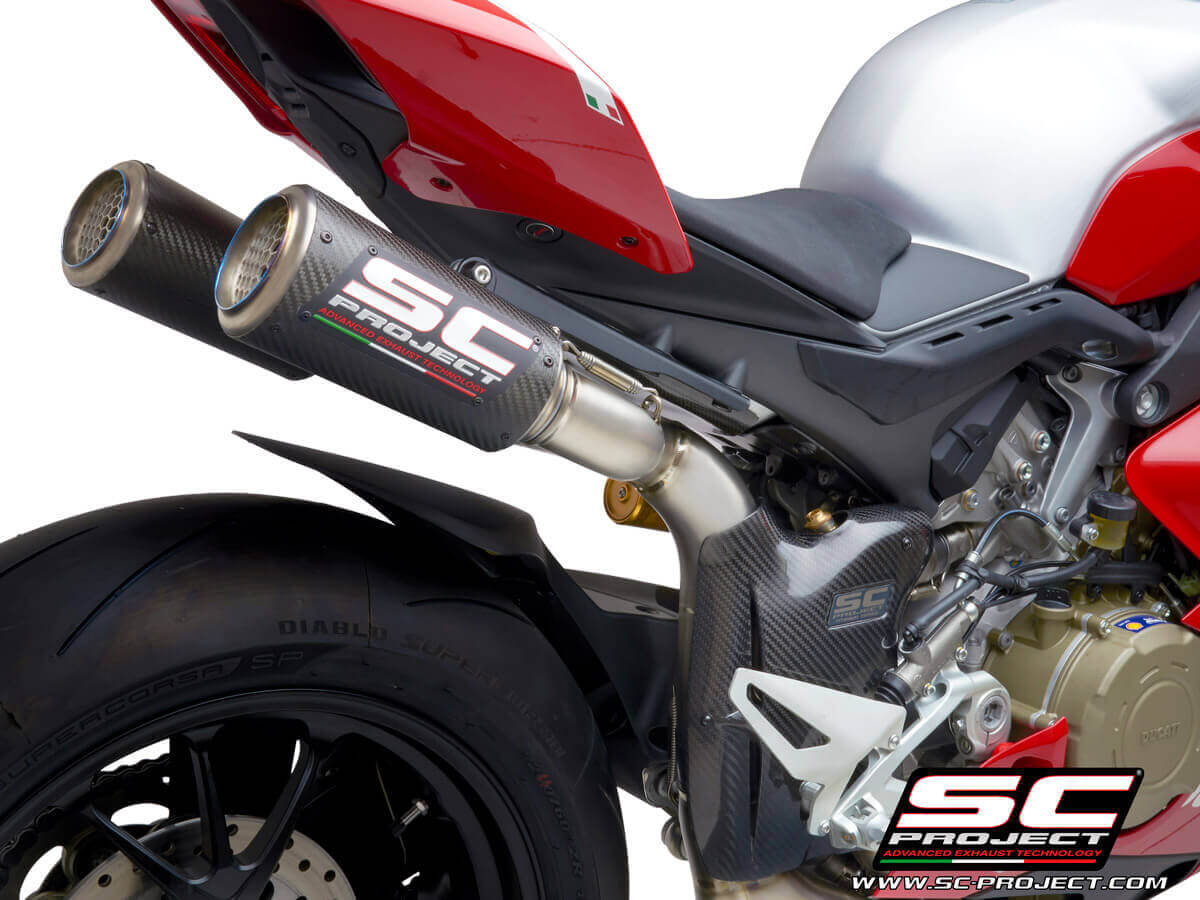 Sc Project Exhaust CR-t M2 Carbon (2019-20) full system for DUCATI Panigale V4-V4S