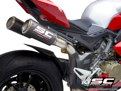 Sc Project Exhaust CR-t M2 Carbon (2019-20) full system for DUCATI Panigale V4-V4S