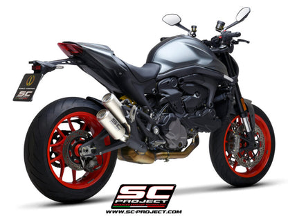 SC Project Exhaust CR-T Twin Titanium for Ducati Monster 937 (2021-2025)