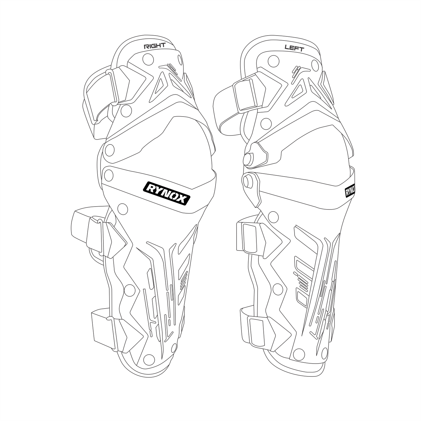 RYNOX BASTION KNEE GUARD