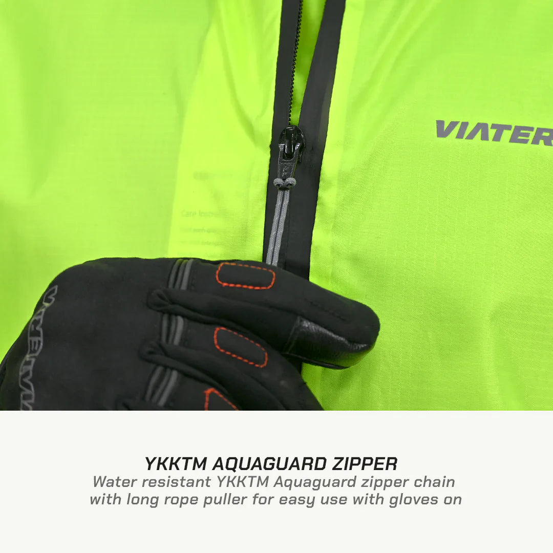 ViaTerra B100 Motorcycle Rain Jacket