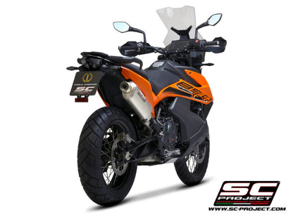 SC Project Exhaust Rally Raid Titanium for KTM 890 Adventure (2021-2024)