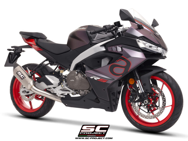 SC Project exhaust SC1-S titanium (2024) full system for Aprilia RS 457