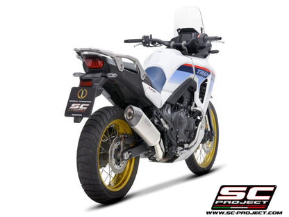 SC Project Exhaust X-Plorer || Titanium for Honda Transalp 750 (2023-2024)