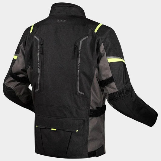 JACKET NARVIK LADY GREY BLACK HI-VI YELLOW