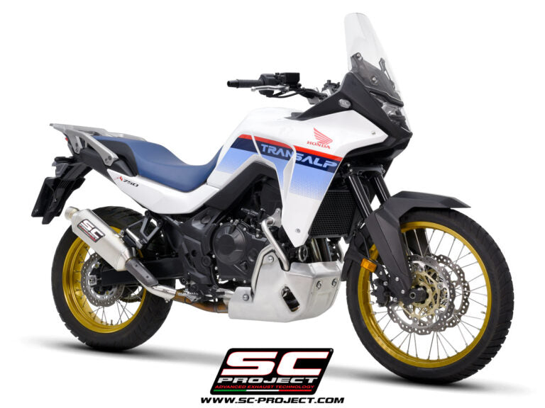 SC Project Exhaust Rally Raid Titanium for Honda Transalp 750 (2023-2024)