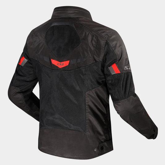 JACKET GARDA AIR LADY BLACK RED
