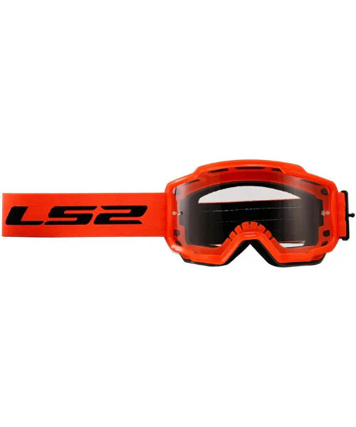 GOGGLES CHARGER PRO HIV ORANGE WITH CLEAR VISOR FREE SIZE