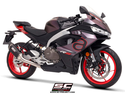 SC Project Exhaust SC1-S (2024) Carbon full System for Aprilia RS 457
