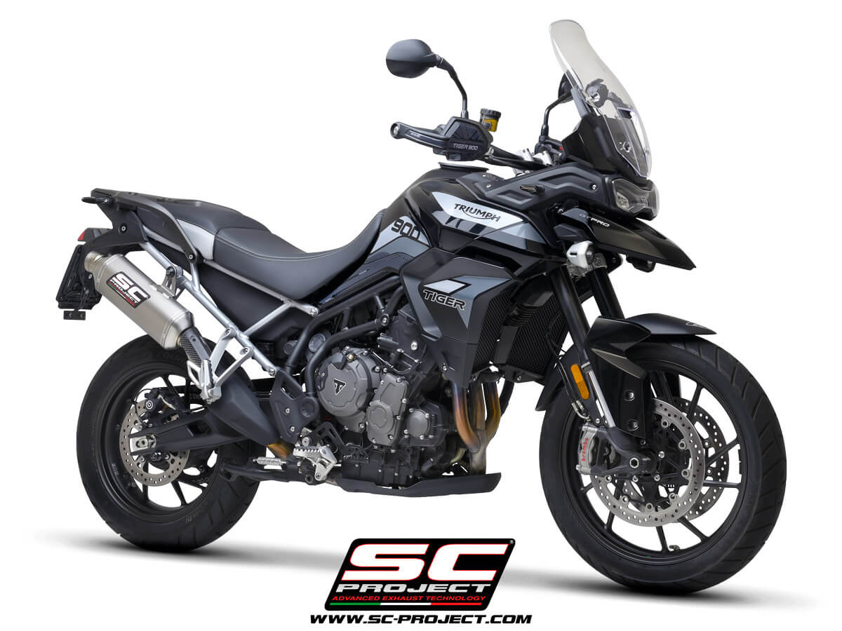 SC PROJECT RALLY RAID EXHAUST FOR TRIUMPH TIGER 900 (2020-22)