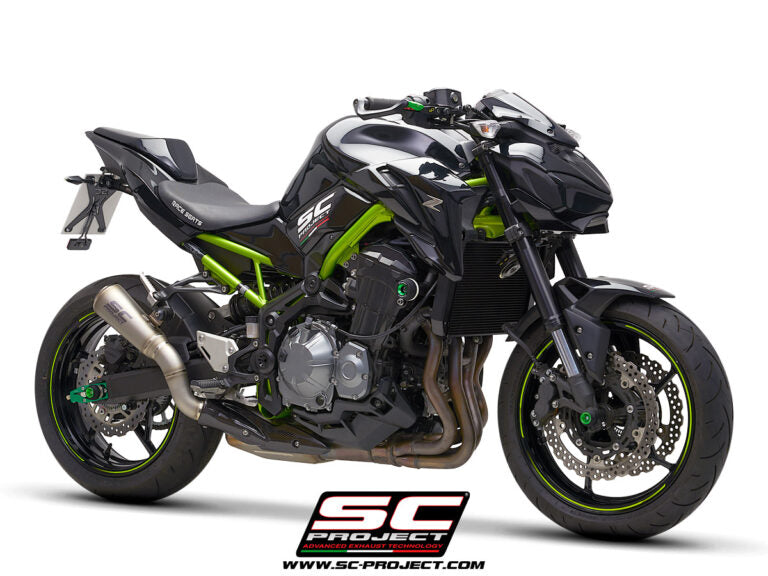SC Project Exhaust S1-GP Slip-On Titanium (2017-2019) for Kawasaki Z900