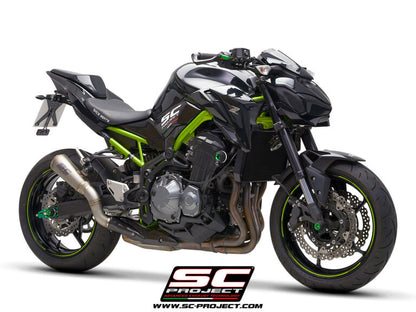 SC Project Exhaust S1-GP Slip-On Titanium (2017-2019) for Kawasaki Z900