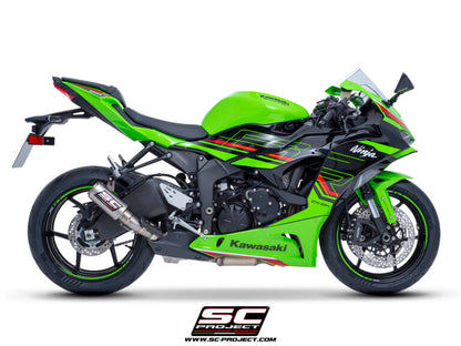 SC Project ExHaust CR-T Titanium Kawasaki ZX-6R (2019-2021)