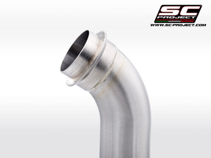 SC Project DE-Cat Link Pipe Stainless Steel Compatible with specific sc project range for KTM 890 Adventure (2021-2024)