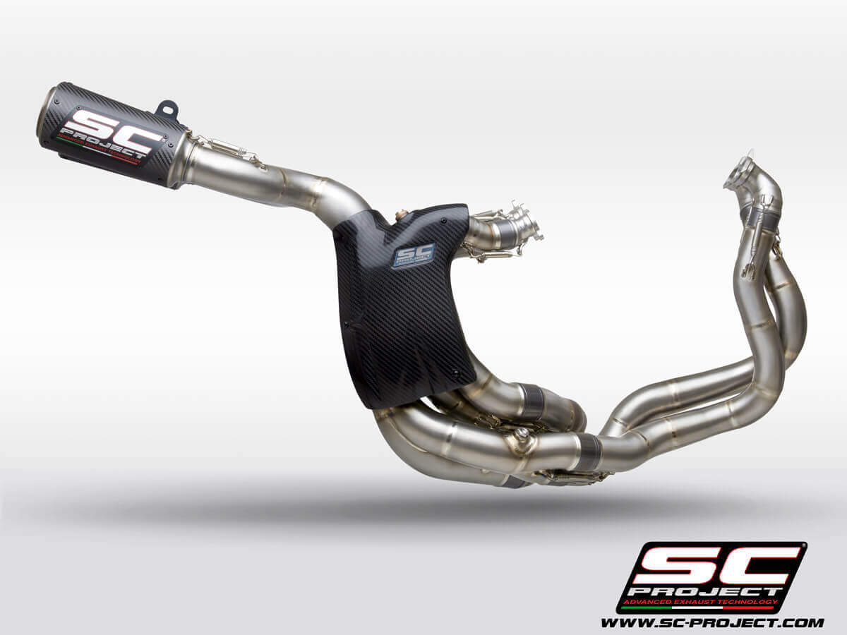 Sc Project Exhaust CR-t M2 Carbon (2019-20) full system for DUCATI Panigale V4-V4S