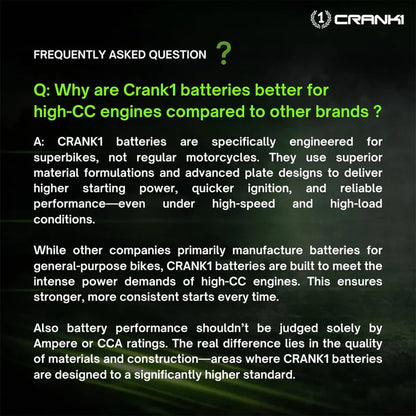 Battery For Triumph Street Scrambler 900 (2018) - CB12-BS - Factory Activated