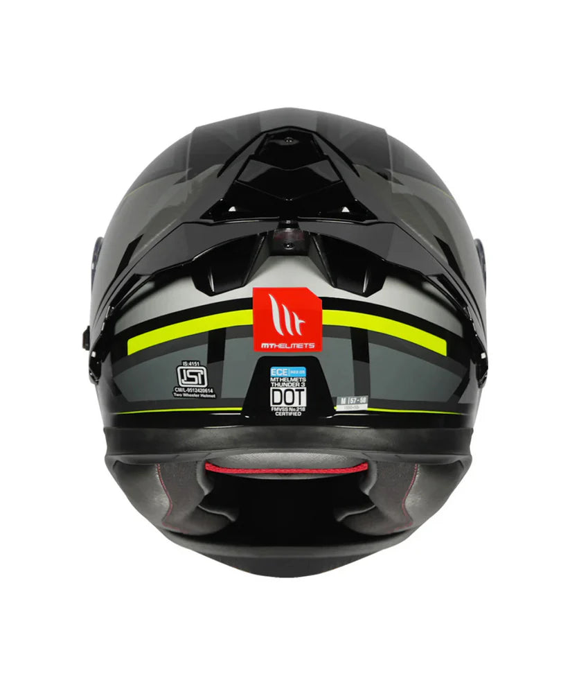 MT Thunder 3 SV Pro Nova B62 Helmet - Gloss Yellow