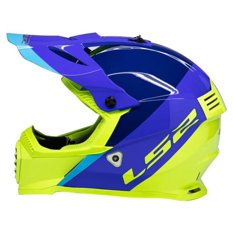 MX437 FAST EVO LAUNCH BLUE HI-VIS
