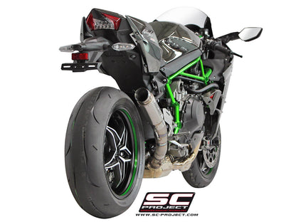 SC PROJECT GP70-R Titanium EXHAUST FOR KAWASAKI H2 (2015-2020)