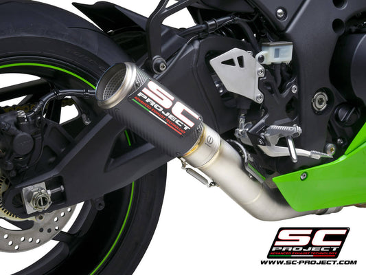 SC Project Exhaust CR-T Carbon (21-24) for Kawasaki ZX 10R