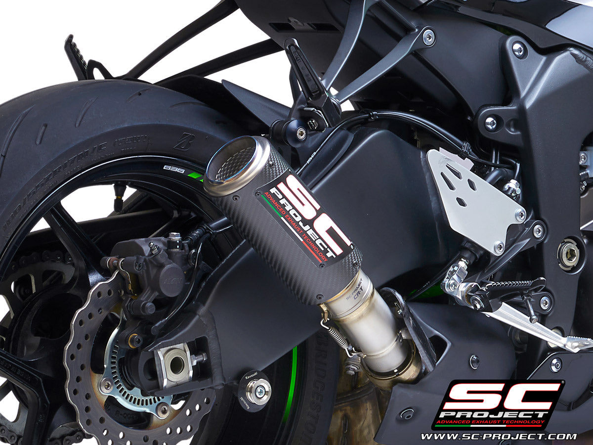 SC Project CR-T Carbon Exhaust for Kawasaki ZX-6R (2019-21)